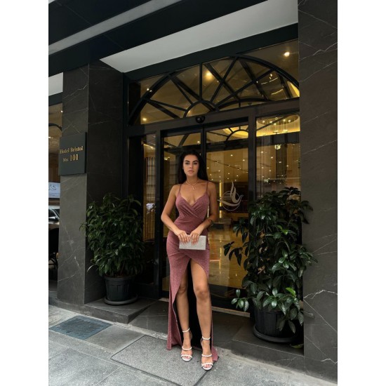 223910 powder Evening dress