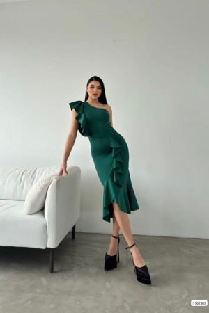223914 Emerald Green Evening dress