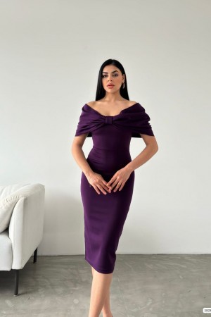 223916 purple Evening dress
