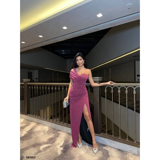 223925 dried rose Evening dress