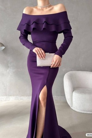 223960 purple Evening dress