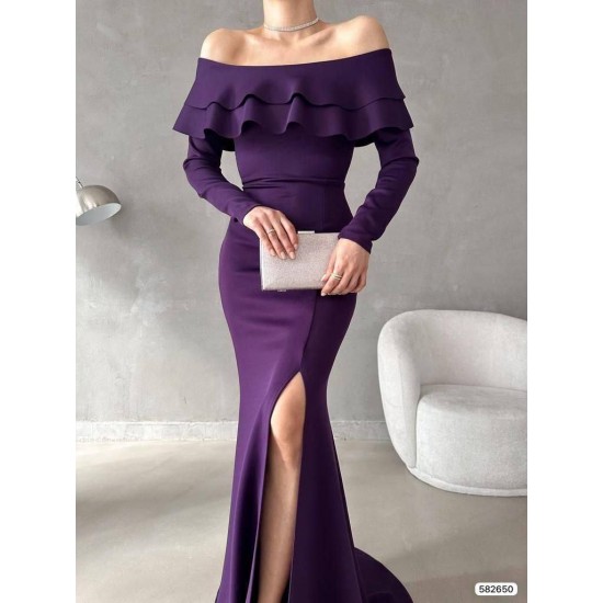 223960 purple Evening dress
