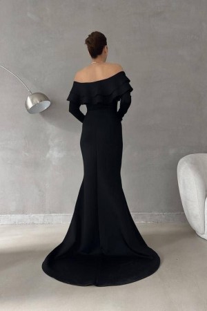 223961 black Evening dress