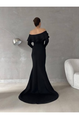 223961 TOPTAN SİYAH ABİYE