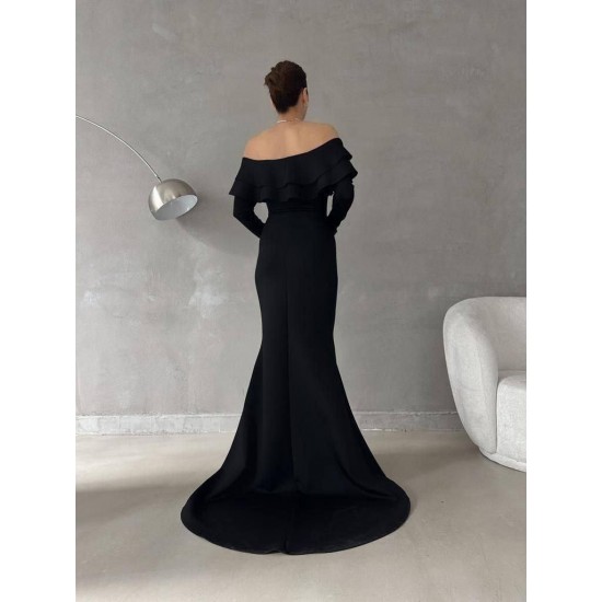 223961 black Evening dress