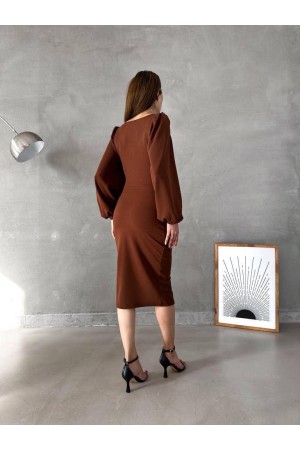 223962 TOPTAN KAHVE ELBİSE