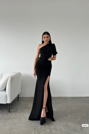 223969 black Evening dress
