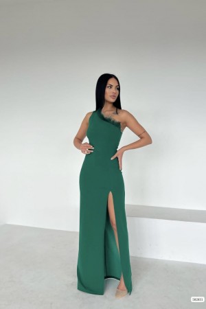 223985 Emerald Green Evening dress