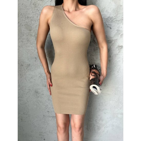 224014 beige DRESS