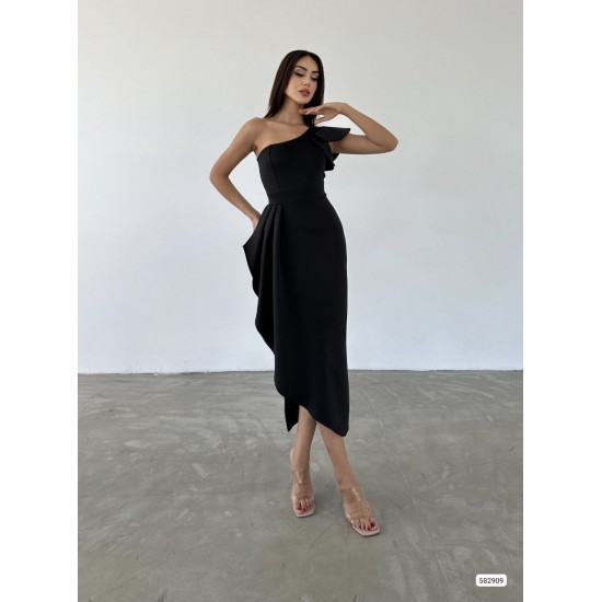 224028 black Evening dress