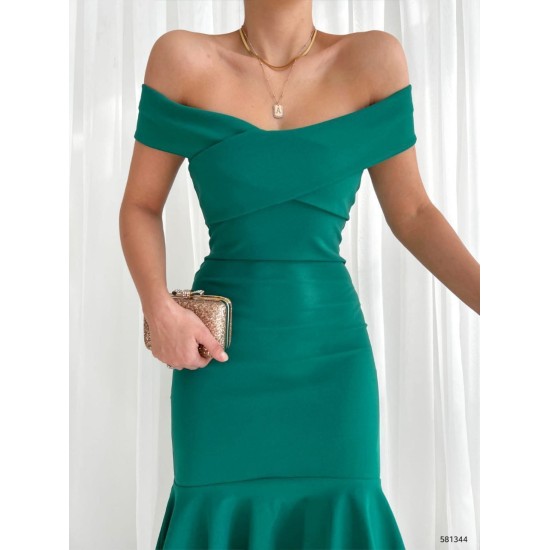 224048 Emerald Green DRESS