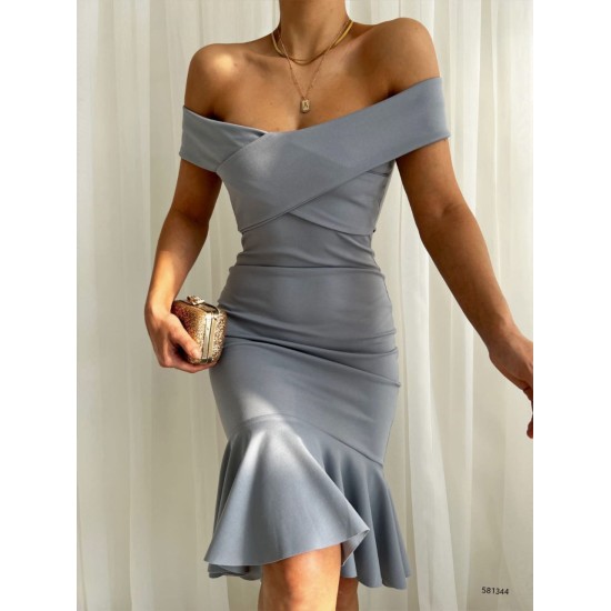 224051 Grey DRESS