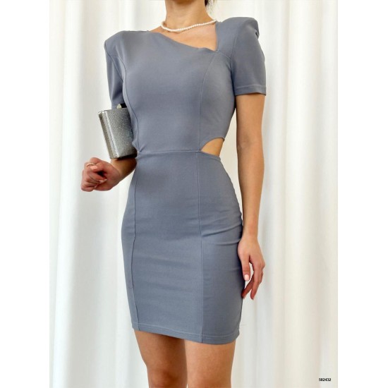 224073 Grey DRESS
