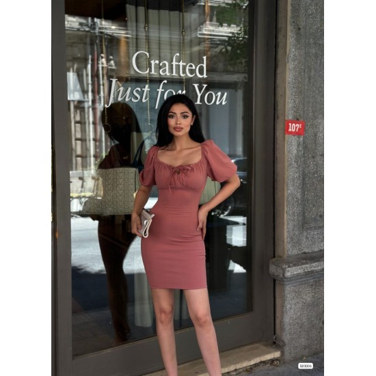 224084 dried rose DRESS