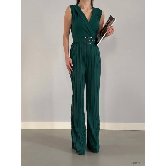 224089 Emerald Green OVERALLS