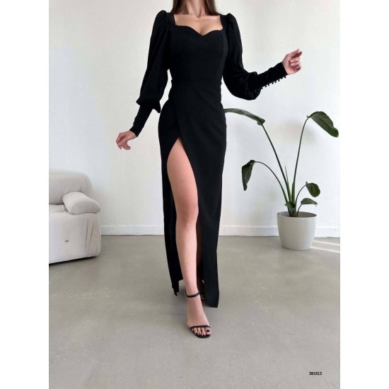 224099 black Evening dress