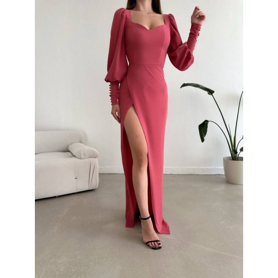 224103 dried rose Evening dress