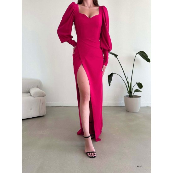 224104 fuchsia Evening dress