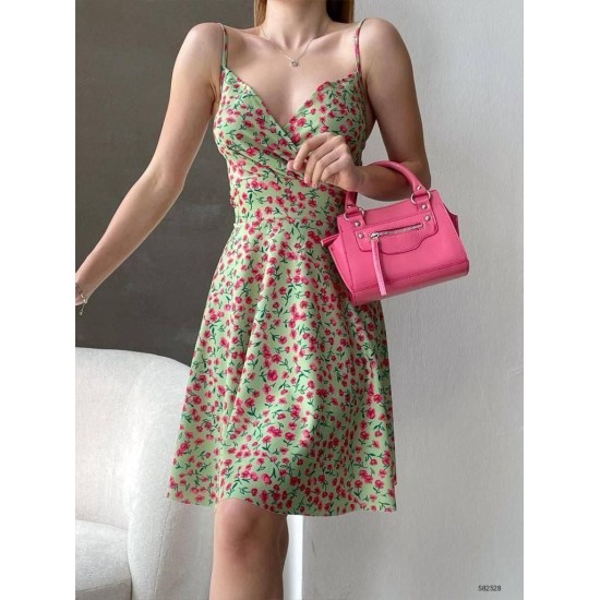 224170 patterned DRESS