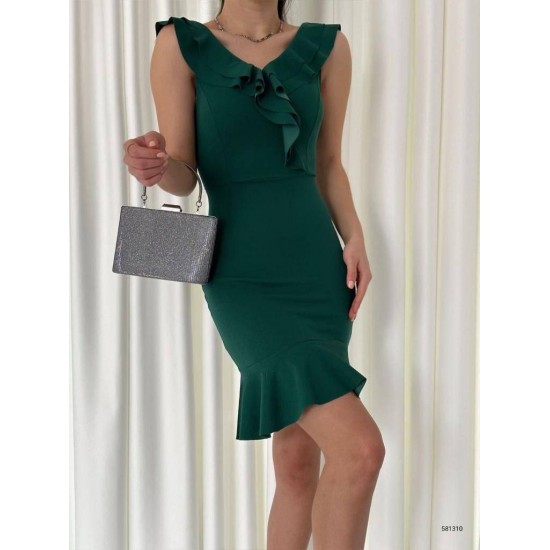224187 Emerald Green DRESS