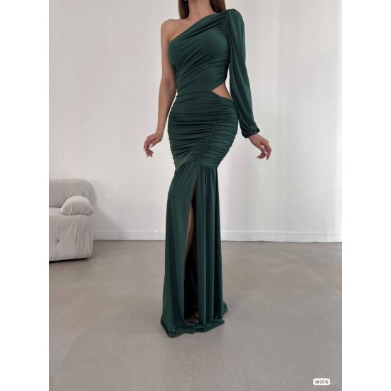 224236 TOPTAN ZÜMRÜT YEŞİL ABİYE