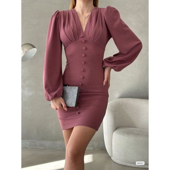 224244 dried rose DRESS