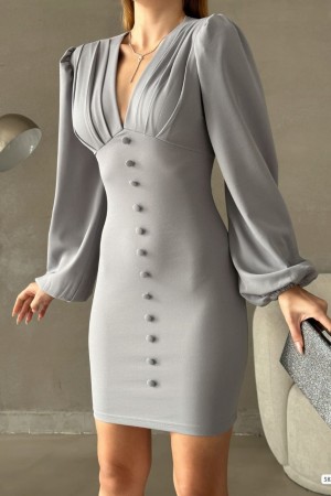 224245 Grey DRESS