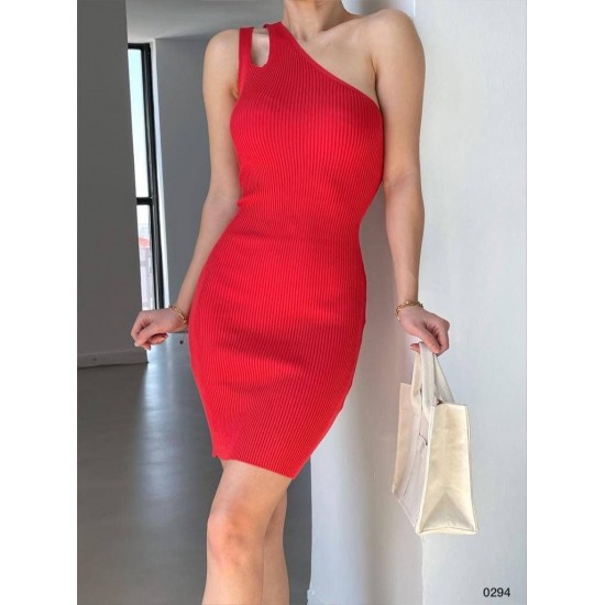 224248 red DRESS