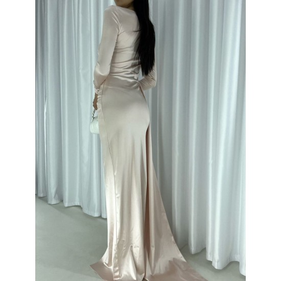 224259 beige Evening dress