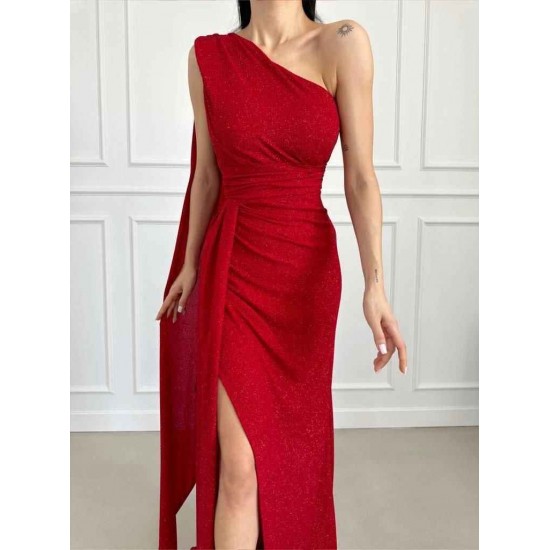 224490 TOPTAN KIRMIZI ABİYE