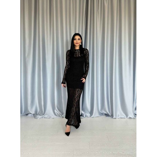 224636 black Evening dress