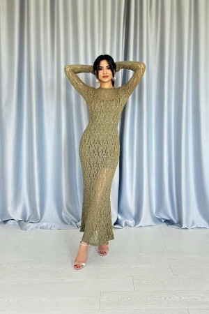 224637 mink Evening dress