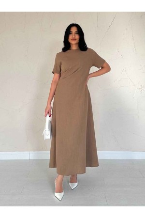 224646 TOPTAN KAHVE ELBİSE