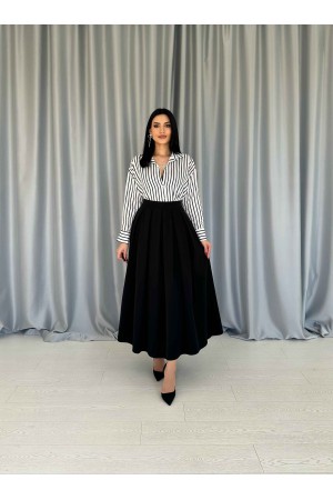 224650 TOPTAN SİYAH ETEK