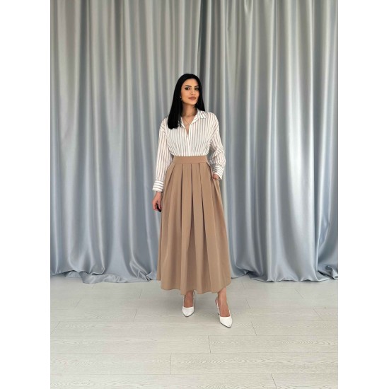 224653 beige SKIRT