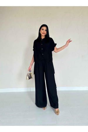 224667 TOPTAN SİYAH PANTOLON TAKIM