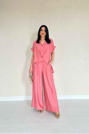 224669 pink Pants suit