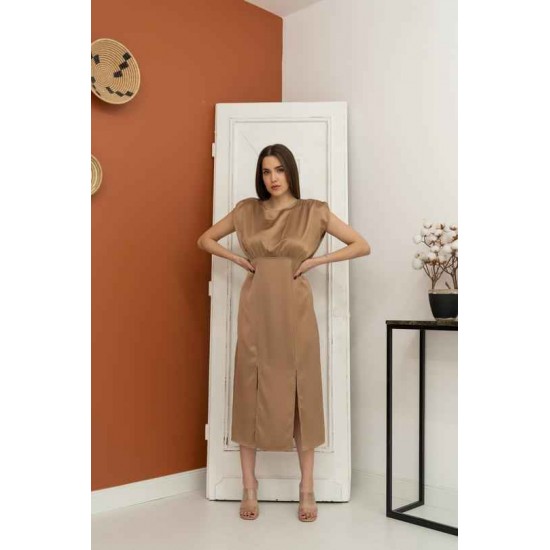 224686 TOPTAN VİZON ELBİSE