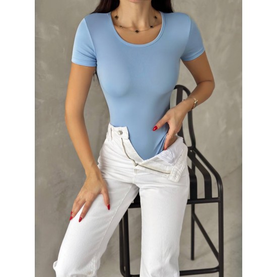 224705 TOPTAN BEBE MAVİ BODYSUIT