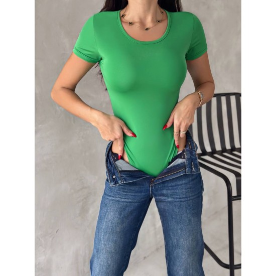 224706 TOPTAN YEŞİL BODYSUIT