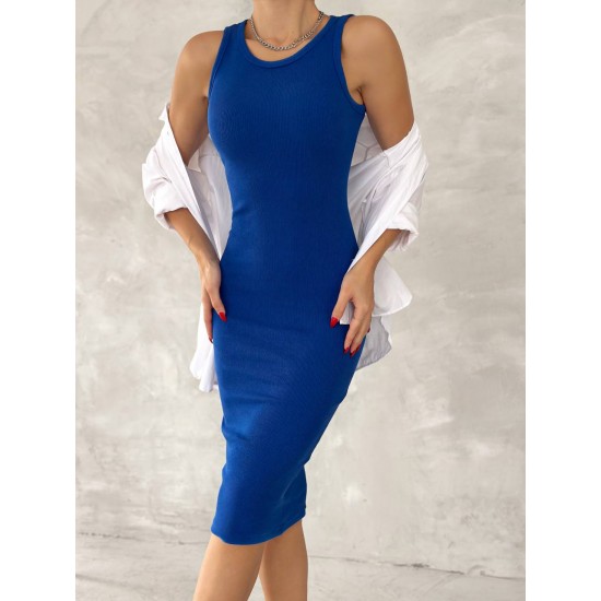 224780 TOPTAN SAKS ELBİSE