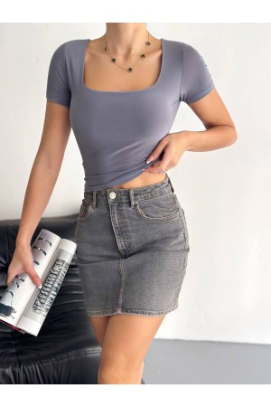 224814 TOPTAN GRİ CROP