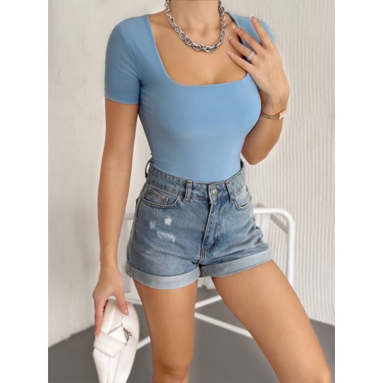 224818 bebe blue Crop