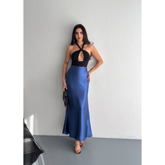 224951 TOPTAN MAVİ ETEK