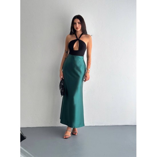 224952 TOPTAN YEŞİL ETEK