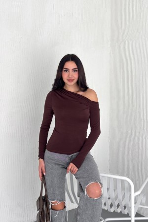 224958 TOPTAN KAHVE BLUZ