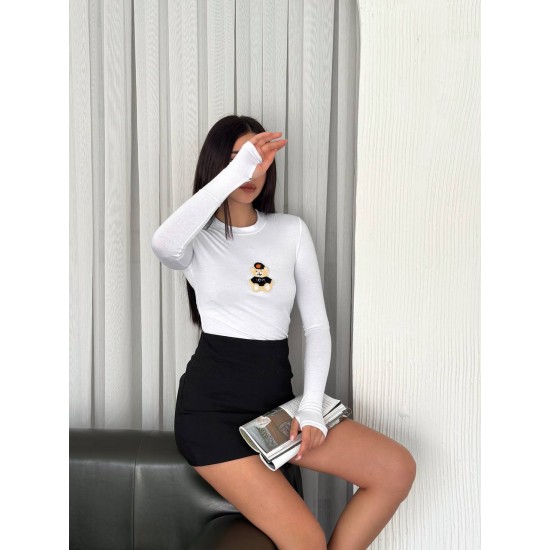 224959 TOPTAN BEYAZ BLUZ