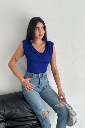 224962 TOPTAN SAKS BLUZ