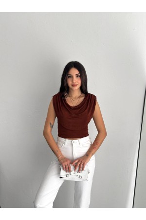 224965 TOPTAN KAHVE BLUZ