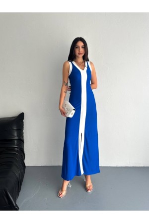 224968 TOPTAN SAKS ELBİSE